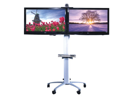 MC-AV200双屏视像移动推车